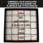 Caja Rígida 25 Chocolates, Puebla diseño: "Te Amo (Bicicleta)"